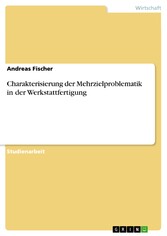 Charakterisierung der Mehrzielproblematik in der Werkstattfertigung