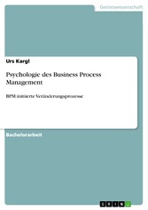 Psychologie des Business Process Management