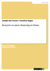 Research on micro financing in Ghana