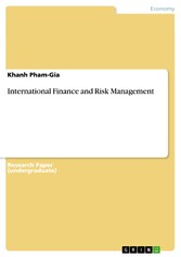 International Finance and Risk Management