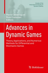 Advances in Dynamic Games