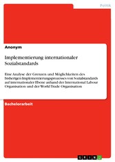 Implementierung internationaler Sozialstandards