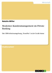 Modernes Kundenmanagement im Private Banking