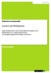 Lernen mit WebQuests