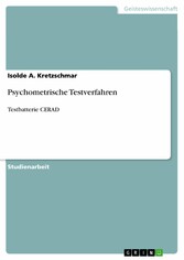 Psychometrische Testverfahren