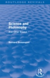 Science and Philosophy (Routledge Revivals)