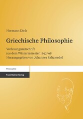 Griechische Philosophie