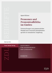 Pronomen und Pronominalklitika im Cimbro