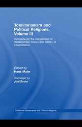 Totalitarianism and Political Religions Volume III