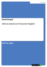 African American Vernacular English