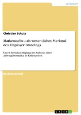 Markenaufbau als wesentliches Merkmal des Employer Brandings