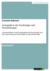 Synergetik in der Psychologie und Psychotherapie