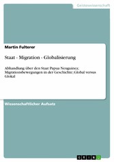 Staat - Migration - Globalisierung