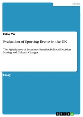 Evaluation of Sporting Events in the UK