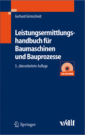 Leistungsermittlungshandbuch für Baumaschinen und Bauprozesse