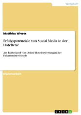 Erfolgspotenziale von Social Media in der Hotellerie