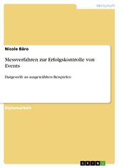 Messverfahren zur Erfolgskontrolle von Events