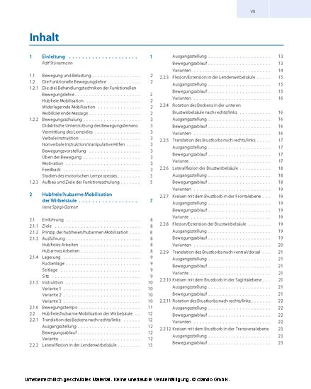 Funktionelle Bewegungslehre: Behandlungstechniken