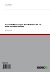 Persönliche Bestrebungen - Eine Methodenkritik am Ansatz von Robert Emmons