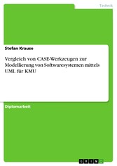 Vergleich von CASE-Werkzeugen zur Modellierung von Softwaresystemen mittels UML für KMU