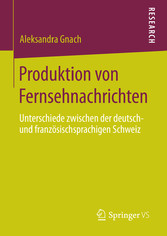 Produktion von Fernsehnachrichten