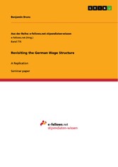 Revisiting the German Wage Structure