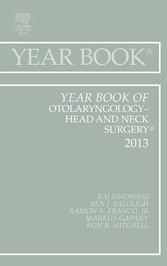 Year Book of Otolaryngology-Head and Neck Surgery 2013,