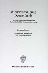 Wiedervereinigung Deutschlands.