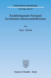 Rechtfertigender Notstand bei internen Interessenkollisionen.