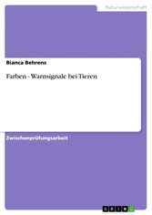 Farben - Warnsignale bei Tieren