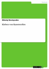 Kleben von Kunststoffen